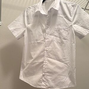 H&M Kids White Button Down Shirt